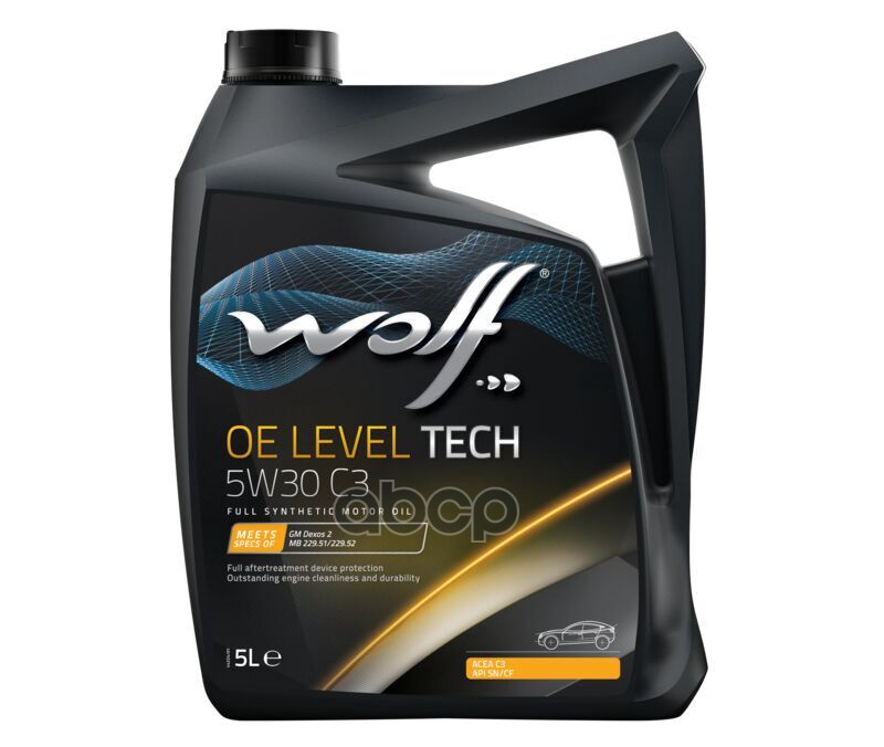 Wolf Масло моторное синтетическое OE Level Tech 5W30 C3 5л
