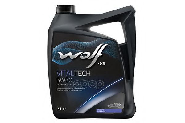 Wolf Масло моторное синтетическое VITALTECH 5W50 SN/CF, A3/B4 5л