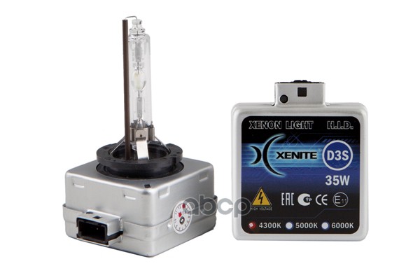 Лампа ксеноновая головного света D3S PK32d-5 5000K Premium 42V 35W Блистер 1шт Xenite арт. 1002017