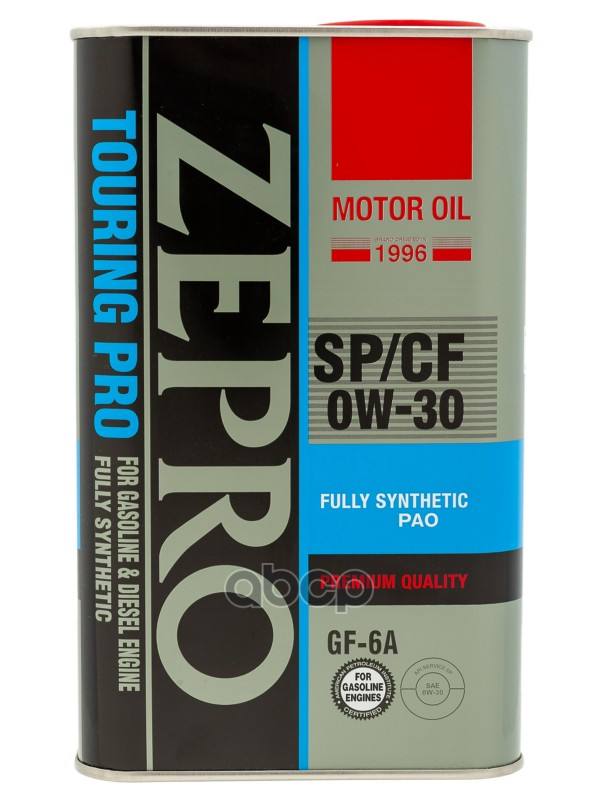 ZEPRO Масло моторное ZEPRO TOURING PRO FS SP/CF/GF-6A 0W-30 1л 4252-001-0