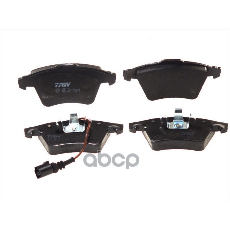 Колодки тормозные дисковые передние VOLKSWAGEN T5/MULTIVAN 03> R16 ZF Russia арт. GDB1555ZFR