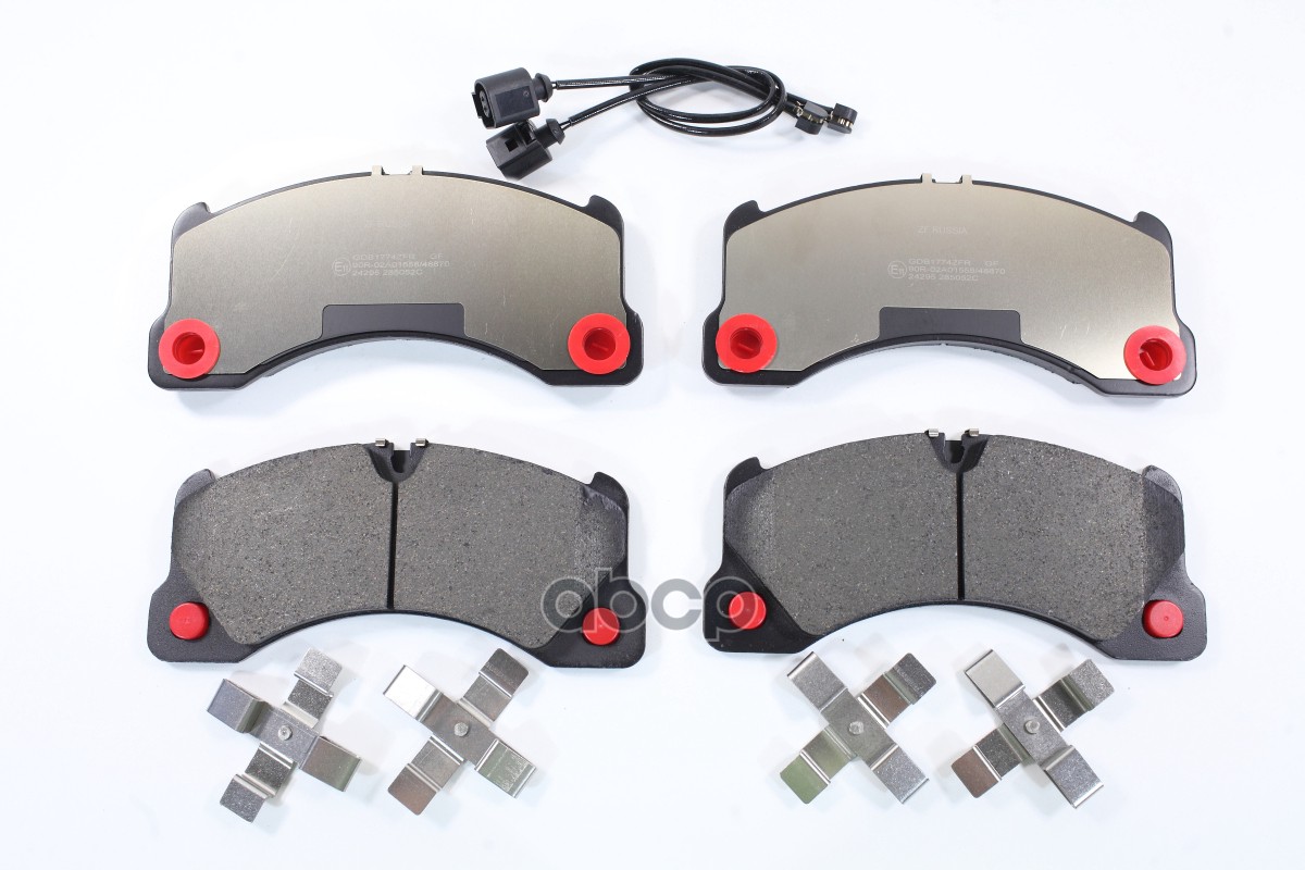 КОЛОДКИ ТОРМОЗНЫЕ GDB1774ZFR ZF Russia арт. GDB1774ZFR