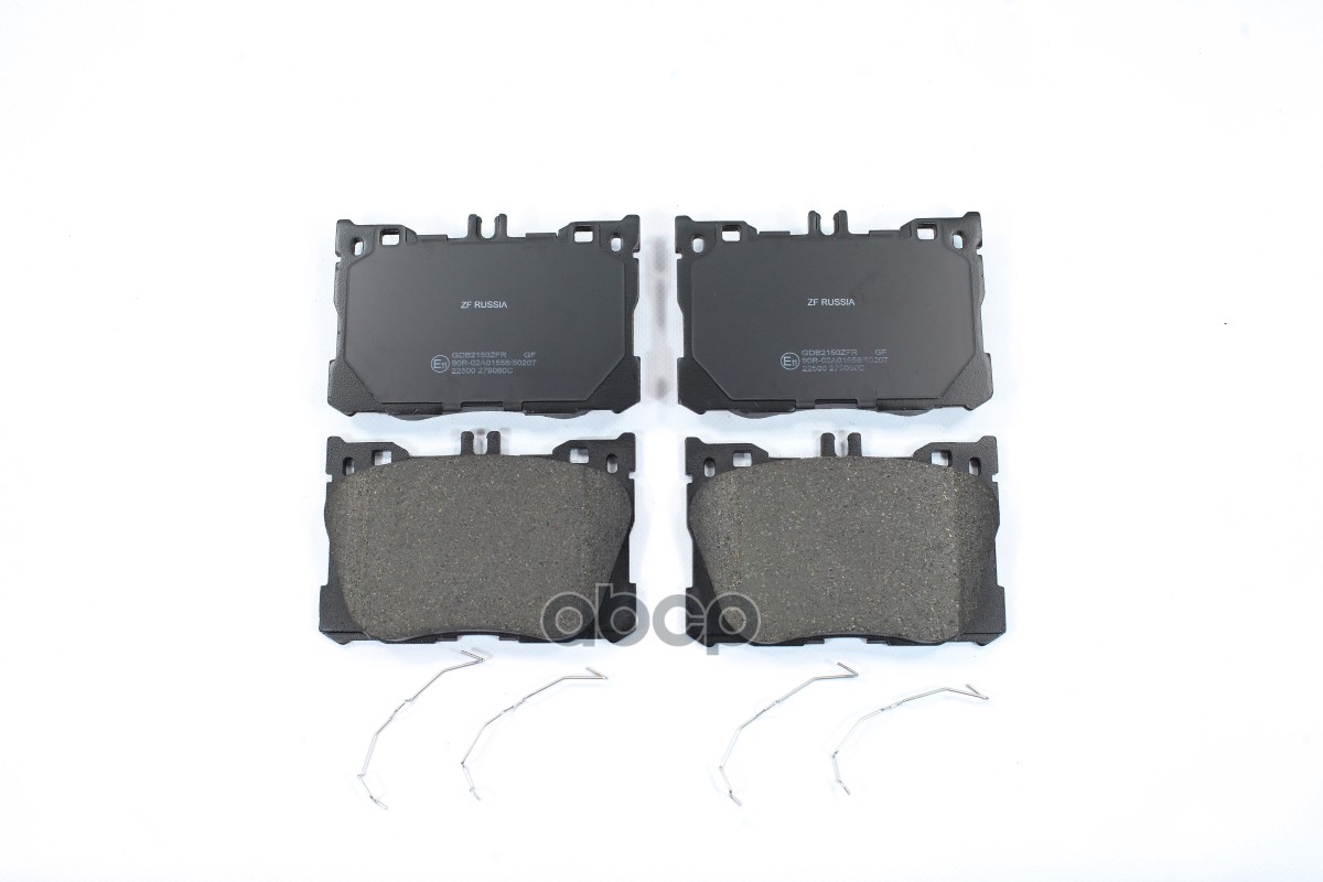 Колодки тормозные дисковые передние MERCEDES W205/W213/GLC (X253/C253) 15- ZF Russia арт. GDB2150ZFR