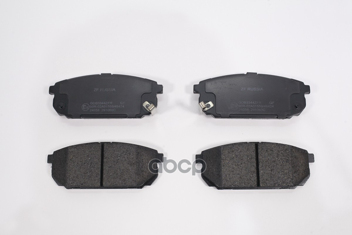 Колодки тормозные ZF Russia GDB3344ZFR ZF Russia арт. GDB3344ZFR