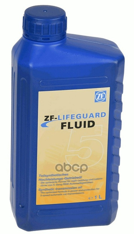 Жидкость Гидравлическая Zf Lifeguardfluid 5, 1Л - Полусинтетическая (Желтая) Для Акпп Vag G052162a2, Zf S671.090.170 ZF арт. ...