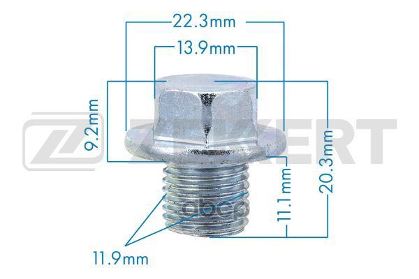 Пробка сливная Toyota Zekkert арт. be3250