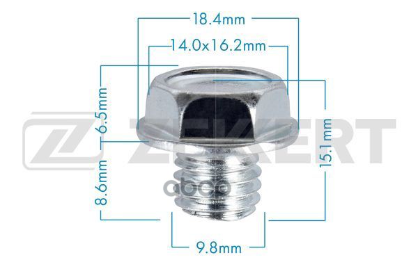 Пробка сливная Mitsubishi  Suzuki  Toyota Zekkert арт. be-3574