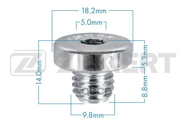 Пробка сливная Toyota Zekkert арт. be-3575