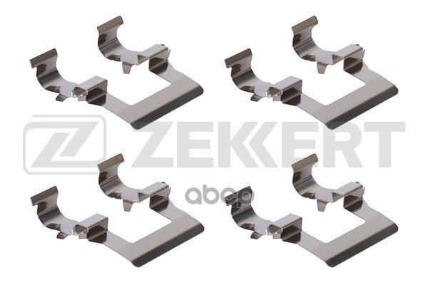 Комплект установочный перед. торм. колодок Mitsubishi Pajero II 91-  Pajero Sport 98-  Lancer IV-VII Zekkert арт. br-1459