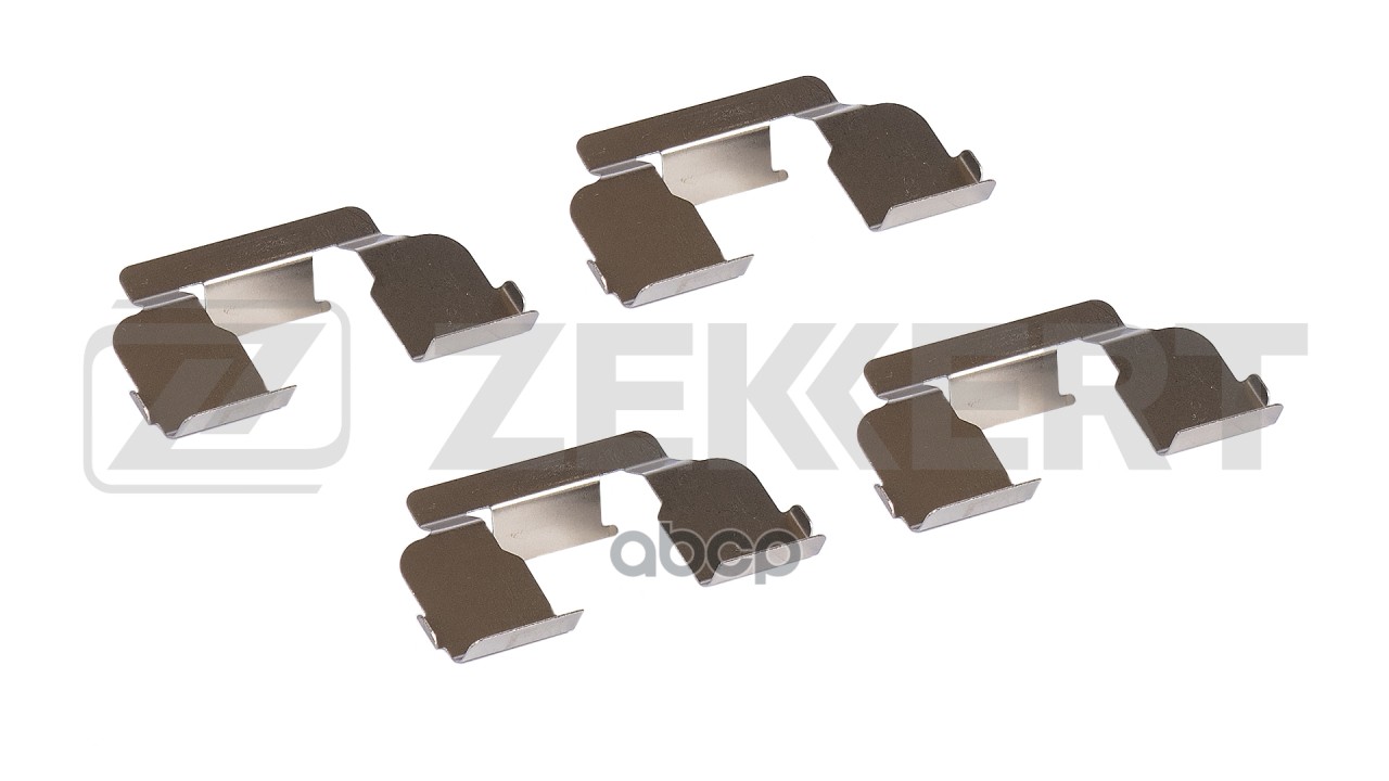 Комплект установочный перед. торм. колодок Renault Logan 04-  Sandero 07-  Clio I  II 90-  Megane 96 Zekkert арт. br-1482