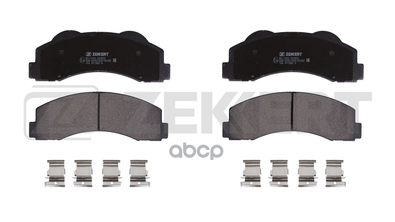 Колодки тормозные дисковые передн. Ford Expedition III 08-  F150 XII 09-  Lincoln Navigator II 04- Zekkert арт. bs-1293