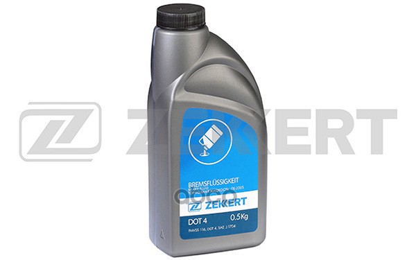 Тормозная жидкость DOT4 0 450 кг Zekkert арт. fk-2005