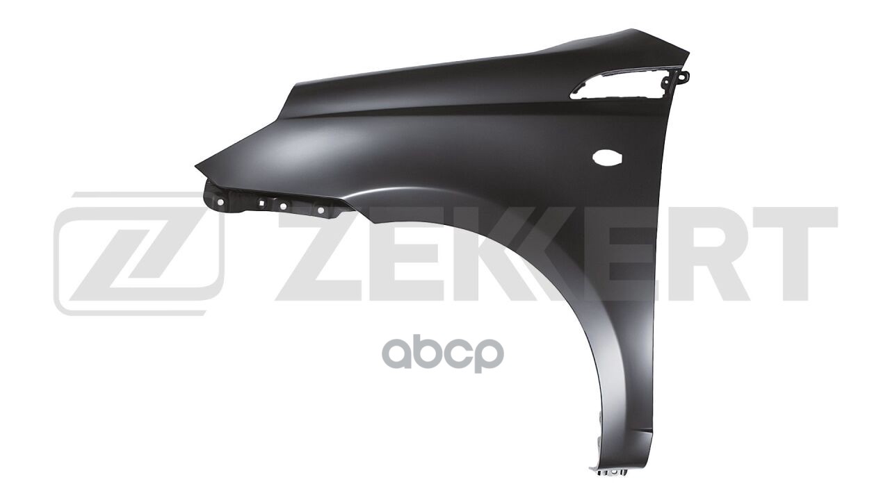 Крыло переднее левое Chevrolet Aveo Hatchback (T250 T255) 05- с отв. под повторитель (Тайвань) Zekkert арт. kt-1005