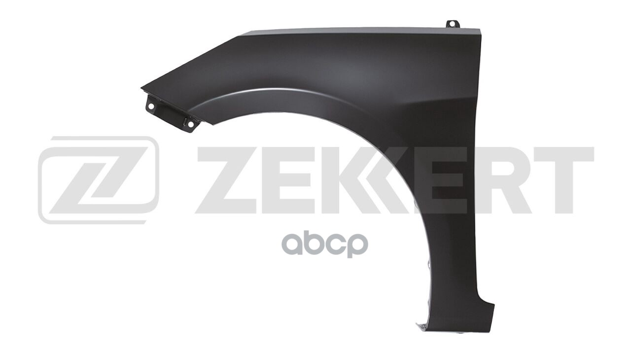 Крыло переднее левое Hyundai Solaris 11- без отв. под повторитель (Тайвань) Zekkert арт. kt-1039