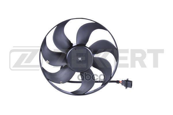 Вентилятор радиатора Skoda Fabia (6Y2  6Y3  6Y5) 99-  VW Polo IV 01- Zekkert арт. mk-7008