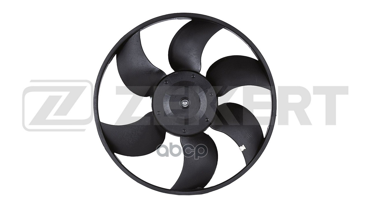 Вентилятор радиатора Renault Logan 07-  Sandero/Stepway 07-  Duster 11-  Lada Largus 12- Zekkert арт. mk-7114