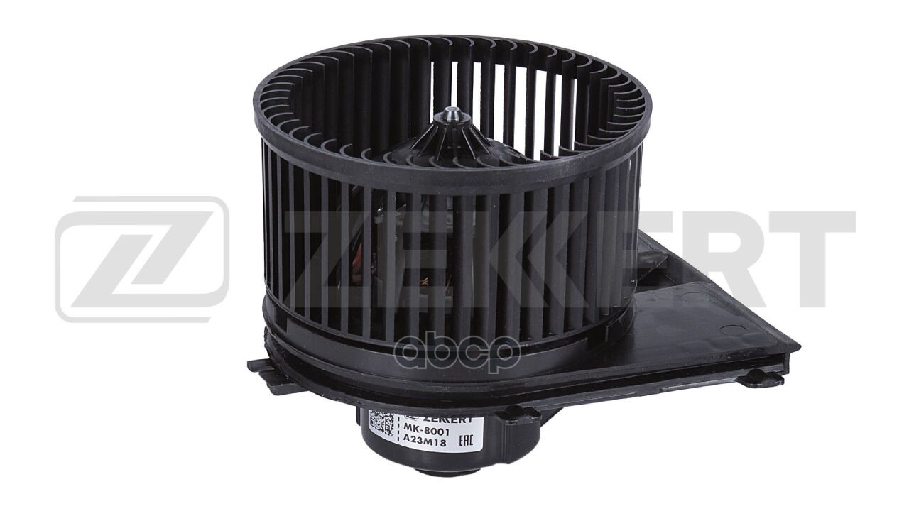 Вентилятор отопителя Skoda Octavia (1U2) 96-  VW Golf III  IV 96-  Polo III 99-  Audi A3 96-  TT 02- Zekkert арт. mk-8001
