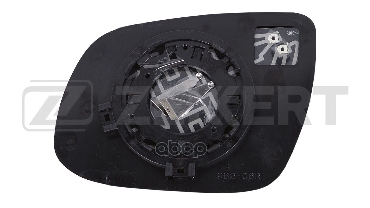Зеркальный элемент правый выпуклый с подогревом Kia Ceed 06- Zekkert арт. sp-1239