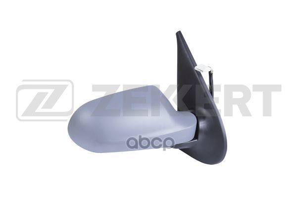 Зеркало в сборе правое / грунтованное / выпуклое / эл регул / Fiat Palio 02-  Siena 02- Zekkert арт. sp-4073