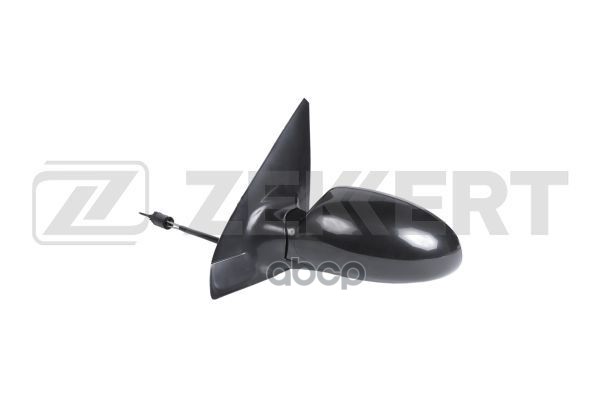 Зеркало в сборе левое / черное / выпуклое / трос регул / Ford Focus 98- Zekkert арт. sp-4173