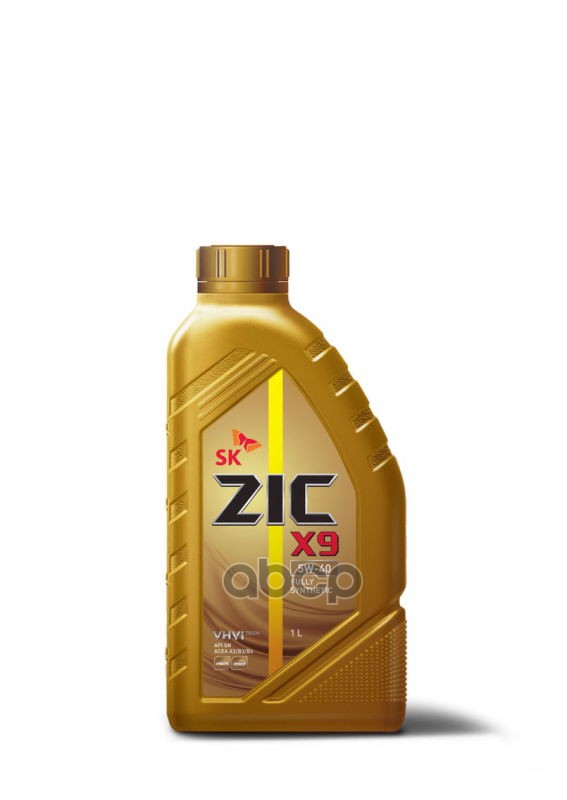ZIC Масло моторное ZIC X9 5W-40 синтетическое 1л 132000