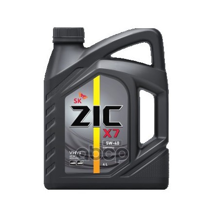 ZIC Масло моторное синтетическое ZIC X7 5W-40 4л 162662
