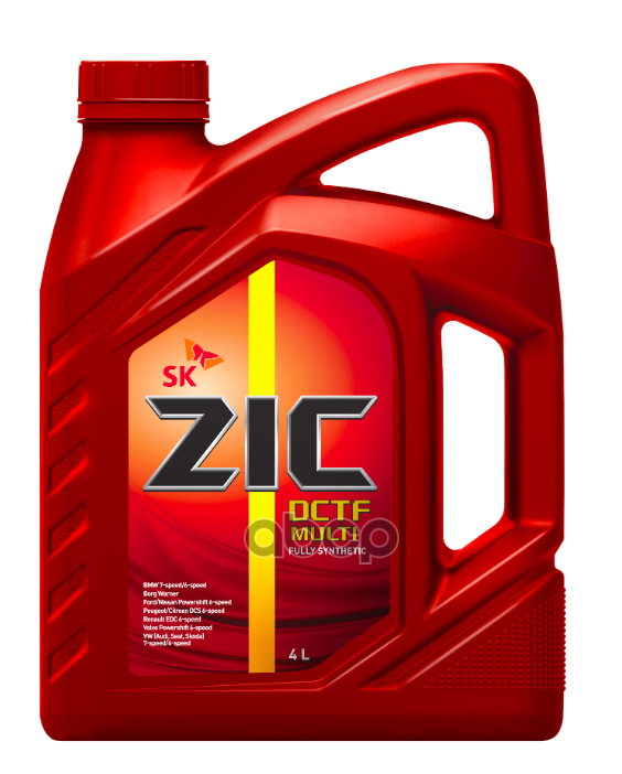 Масло трансмиссионное ZIC DCTF MULTI 4л 162685 (162734) ZIC арт. 162685