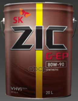 Масло Трансмисcионное П/Синт  Zic G-Ep 80W-90 20Л 192625 Zic арт. 192625
