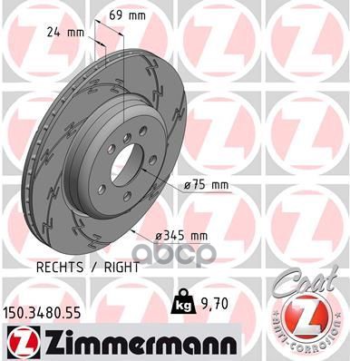 Bs Bmw Black Z (Right) Zimmermann 150.3480.55 Zimmermann арт. 150.3480.55