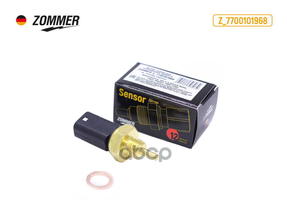 Датчик Температуры Охлаж Жид-Ти Лада Ларгус, Renault (Z_7700101968) Zommer Zommer Z7700101968 Zommer арт. Z7700101968