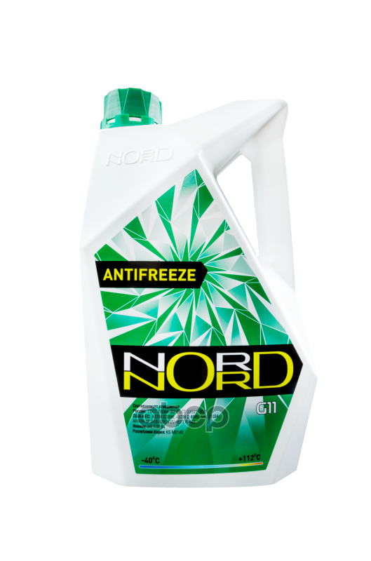 Антифриз NORD High Quality Antifreeze готовый -40C зеленый 3 кг NG 22267 nord арт. NG 22267