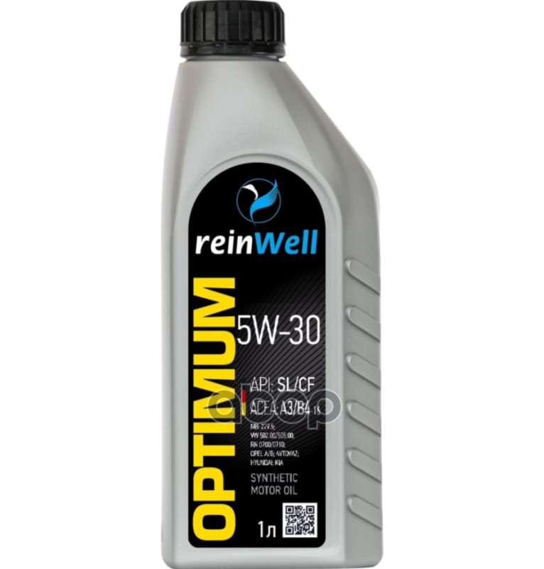 reinWell Моторное масло ReinWell 5W-30 A3/B4 1л 4973