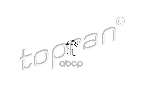 Кронштейн Крепления Замка (Замена Для Hp-109729755) topran арт. 109729001