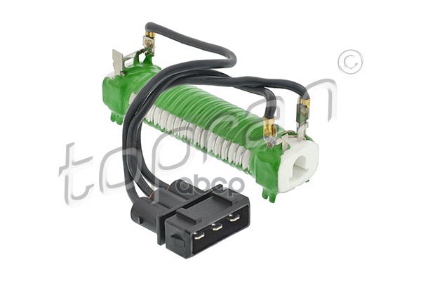 Резистор вентилятора радиатора (замена для HP-115557755) topran арт. 115557001