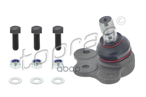 Опора Шаровая (Замена Для Hp-205476586) topran арт. 205476001