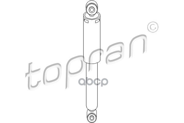 Амортизатор (Замена Для Hp-206551755) topran арт. 206551001