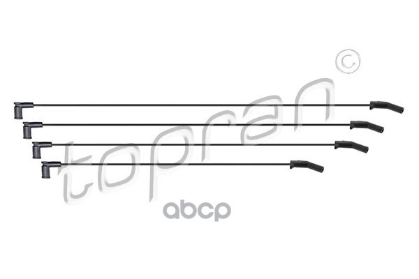 Комплект проводов зажигания (замена для HP-302046016) topran арт. 302046001