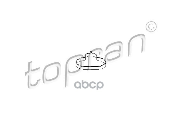 Прокладка Впускного Коллектора (Замена Для Hp-302268786) topran арт. 302268001