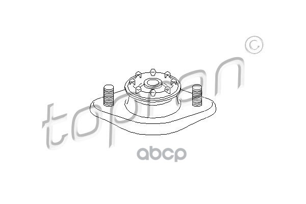 Опора амортизатора (замена для HP-500039755) topran арт. 500039001