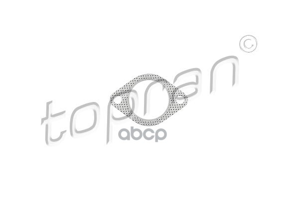 Прокладка Выпускной Трубы Глушителя (Замена Для Hp-700608685) topran арт. 700608001