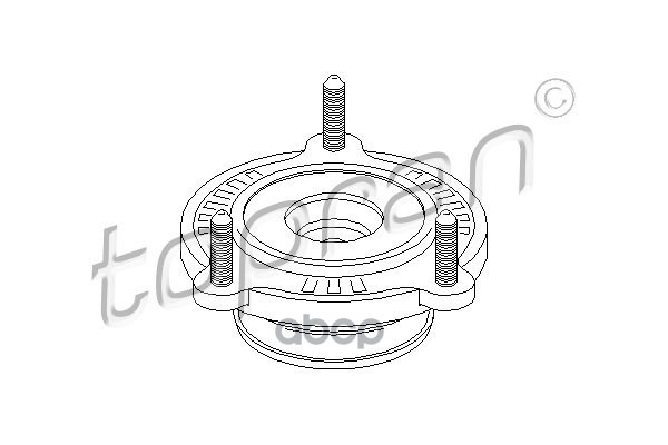 Опора Амортизатора (Замена Для Hp-722654755) topran арт. 722654001